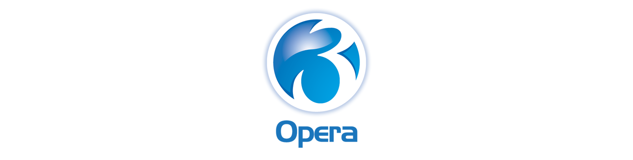 opera 3 logo banner